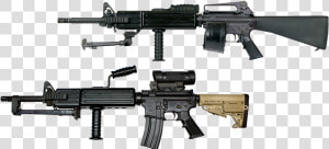 M16a2 Airsoft   Colt Light Support Weapon  HD Png Download