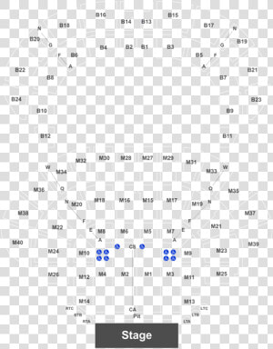 Masonic Temple Detroit Section M36 Seating Chart  HD Png Download