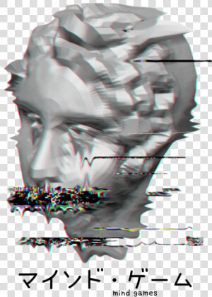 Aesthetic Tumblr Vaporwave Glitch Melting Statue Weird   Aesthetic Vaporwave Png Greek  Transparent Png