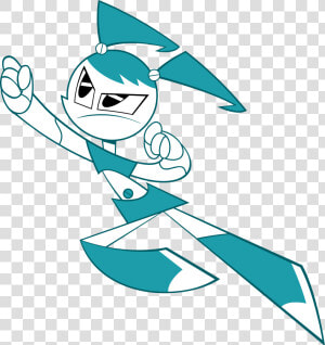 My Life As A Teenage Robot Main Character  HD Png Download