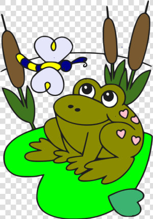 Cartoon Lily Pad   Cartoon  HD Png Download