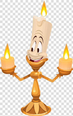 Clipart Castle Beast   Beauty And The Beast Characters Lumiere  HD Png Download