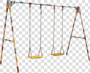 Swing Children Park Clipart   Children Swings Png  Transparent Png