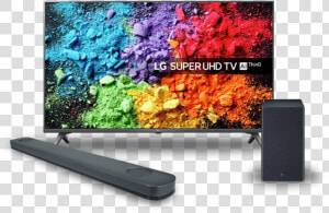 Lg 55 Inch 55sk8000plb Smart Ultra Hd Tv With Hdr  HD Png Download