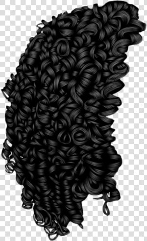 Clipart Freeuse Afro Transparent Curly   Curly Hair Drawing Png  Png Download