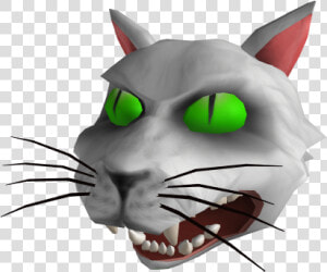 Possessed Cat Head   Possessed Cat Head Roblox  HD Png Download