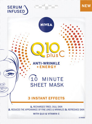 Nivea Q10 Anti Wrinkle Mask  HD Png Download