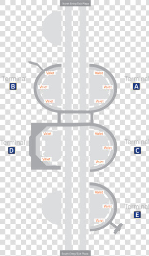 Website Valet Dfw Airport Parking Map Image   Circle  HD Png Download