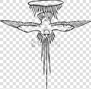 Spirit Image With Transparent Transparent Background   Holy Spirit Line Art  HD Png Download