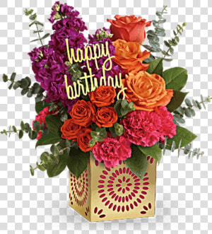 Bouquet Of Birthday Flowers Png Background Image   Bouquet Of Flowers For Birthday  Transparent Png