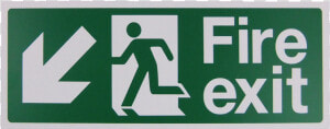 Fire Safety Signs   Fire Exit Signs  HD Png Download