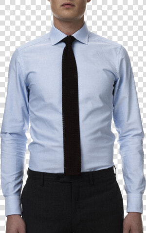 Llight Blue Dress Shirt Black Tie Png Image   Light Blue Dress Shirt Black Tie  Transparent Png