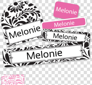 Filigree Back To School Labels For Kids   Paper  HD Png Download