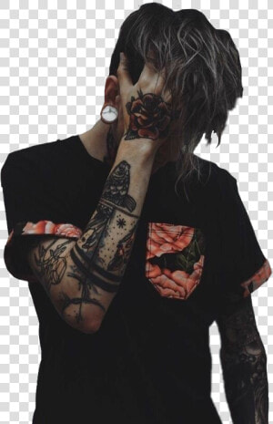 Boy Boywithtatoos Tatoos Badboy Blacktatoos Freetoedit   Tattoo Boy Best 2019  HD Png Download