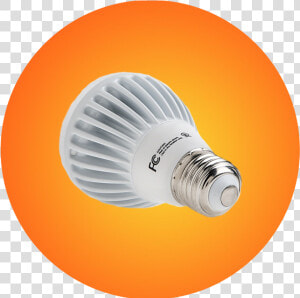 Led Light Bulb   Compact Fluorescent Lamp  HD Png Download