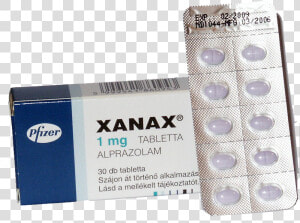 Klonopin Without Prescription   Pfizer Xanax 1mg  HD Png Download