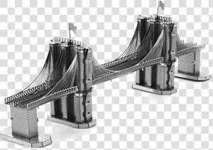 Brooklyn Bridge Png High quality Image   Metal Earth Brooklyn Bridge  Transparent Png