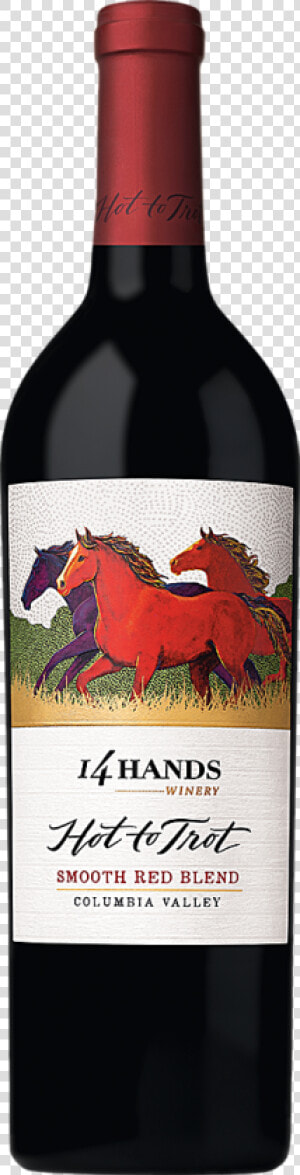 Red Blend Web   14 Hands Wine Smooth Red Blend  HD Png Download