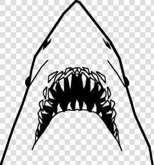 Jaws By Rainbowcatsweet   Jaws Drawing  HD Png Download