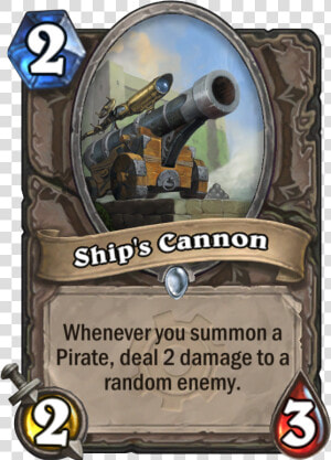 Ships Cannon Hearthstone  HD Png Download