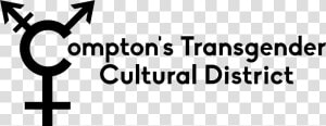 Compton S Transgender Cultural District   Calligraphy  HD Png Download