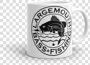 Largemouth Bass Fishing  Mug   Coffee Cup  HD Png Download