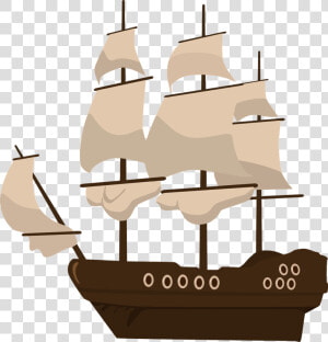 Ship Piracy Clip Art   Pirate Boat Clip Art  HD Png Download