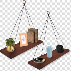 Hanging Wood Shelves   Shelf  HD Png Download