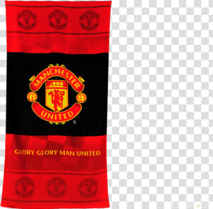 Towel Manchester United Arms   Manchester United  HD Png Download