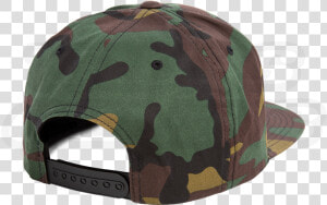 Camo Snapback Hat Backside   Yupoong Camo Snapback  HD Png Download