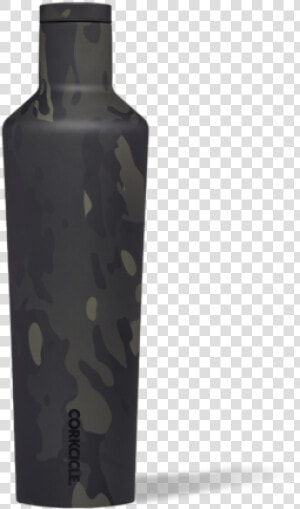 Multicam Canteen   Glass Bottle  HD Png Download