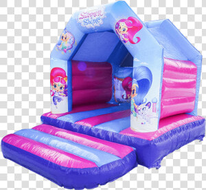 12 X 10 A Frame Bouncy Castle Shimmer And Shine   Shimmer And Shine Tennie Genies Shine  HD Png Download