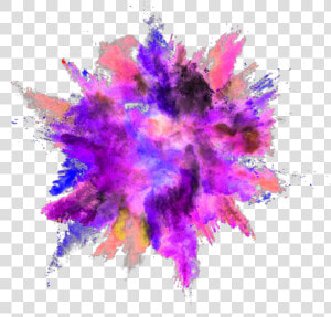 Explosion Color Powder Dust   Color Powder Explosion Png  Transparent Png