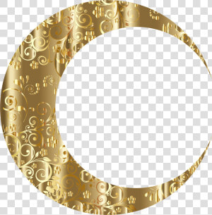 Crescent Vector Gold   Crescent Moon Gold Png  Transparent Png