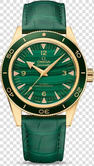 Omega Seamaster 300 Green  HD Png Download