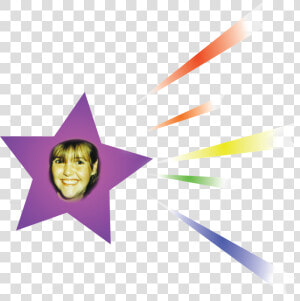 Shooting Star Clipart Rainbow   Tatuajes De Estrellas  HD Png Download