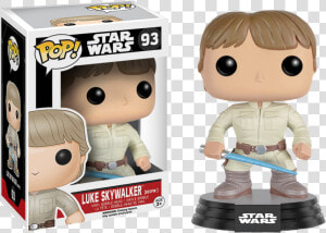 Bespin Luke Skywalker W lightsaber Pop Vinyl Figure  HD Png Download