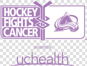 Hockey Fights Cancer   Colorado Avalanche  HD Png Download