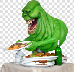 Hollywood Collectibles Ghostbuster Slimer Statue Toyslife   Ghostbusters Slimer  HD Png Download