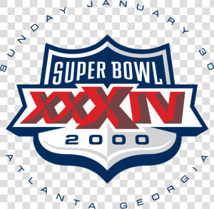 Alternate History   Super Bowl Xxxiv Logo  HD Png Download