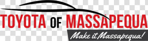 Toyota Of Massapequa Logo   Graphic Design  HD Png Download