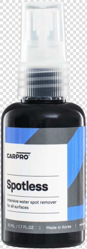 Carpro Spotless Water Spot Remover 50ml   Iron X 50ml  HD Png Download