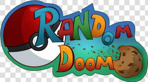 0 Oom Pokémon Diamond And Pearl Text Logo Font   Pokemon Random Doom Logo  HD Png Download