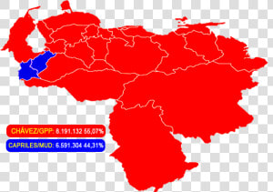 Mapa Electoral Venezuela Presidenciales 2012  HD Png Download