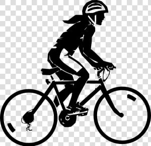 Cycling Png Clipart   Biking Black And White  Transparent Png