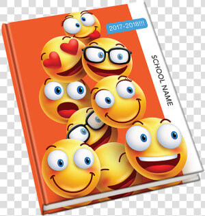 Emoji Yearbook Cover   Png Download   Yearbook Covers  Transparent Png