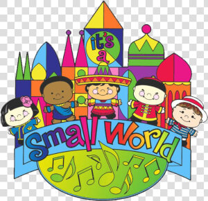 Clip Art Its A Small World Clipart   It  39 s A Small World Coloring  HD Png Download