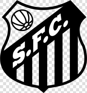 Santos Futebol Clube De Alegrete Rs Logo Png Transparent   Escudo Do Santos Vetorizado  Png Download