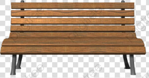 Transparent Park Bench Clipart   Wooden Chair In Park  HD Png Download