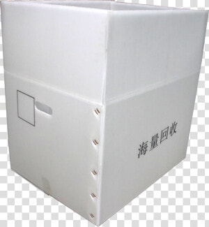 Corrugated White Box Plastic  HD Png Download